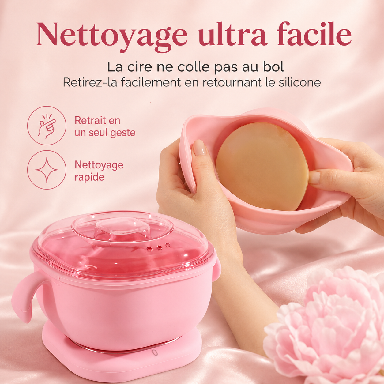 Chauffe-Cire en Silicone – Pack Complet