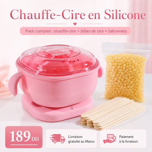 Chauffe-Cire en Silicone – Pack Complet