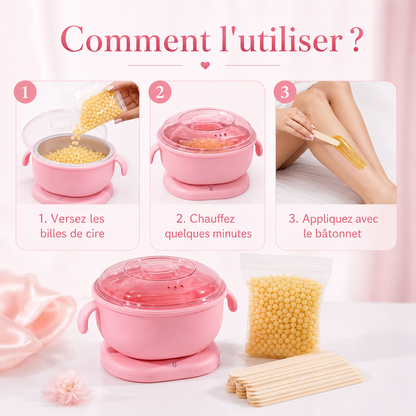 Chauffe-Cire en Silicone – Pack Complet