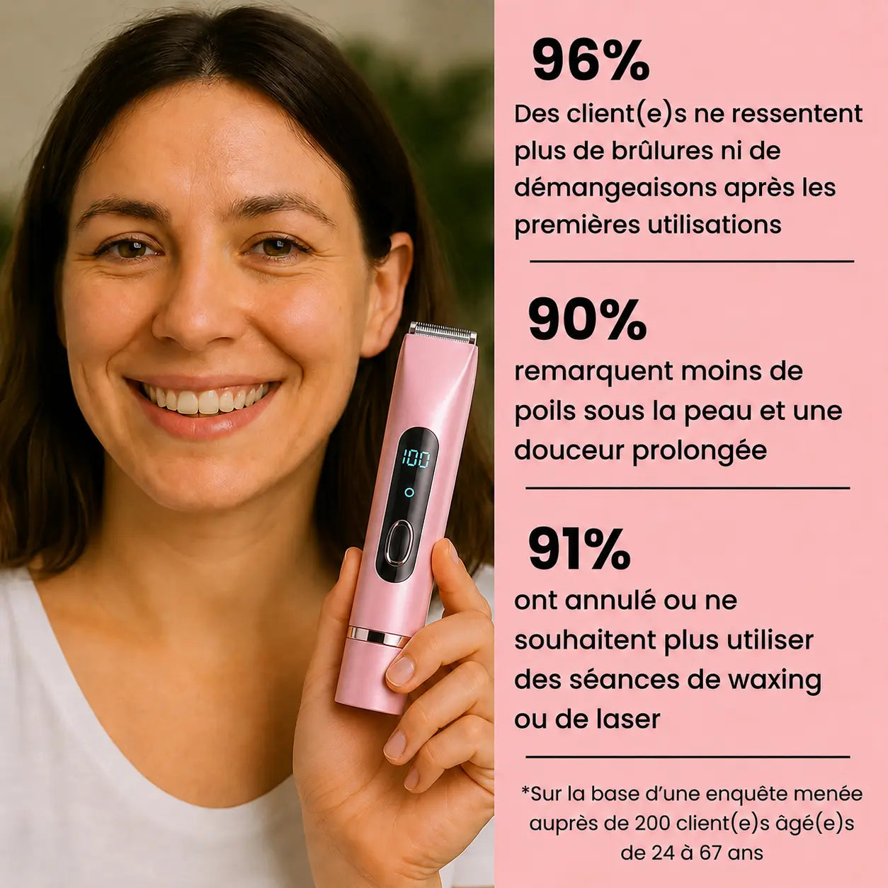 KLYNE™ – Rasoir 2-en-1 Sans Douleur