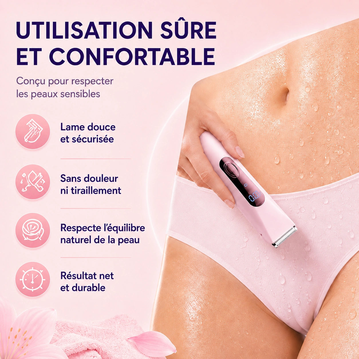 KLYNE™ – Rasoir 2-en-1 Sans Douleur